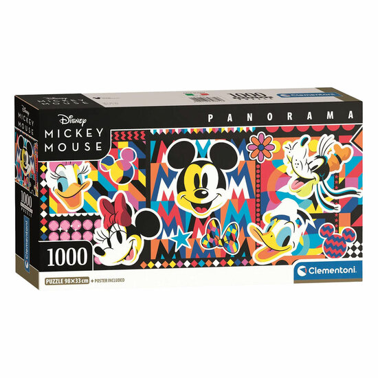 Clementoni Legpuzzel Panorama Disney - 1000st.
