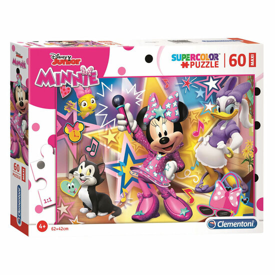 Clementoni Legpuzzel Minnie Happy Helper - 60st. Maxi
