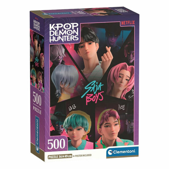 Clementoni Legpuzzel Kpop Demon Hunters 2 - 1000st.