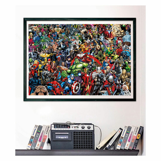 Clementoni Onmogelijke Legpuzzel Marvel - 1000st.