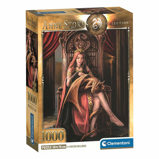 Clementoni Legpuzzel Anne Stokes Friends Forever - 1000st.