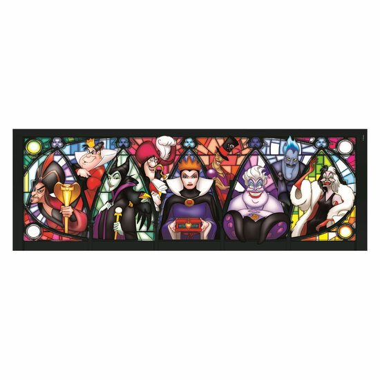 Clementoni Legpuzzel Disney Villains Panorama - 1000st.