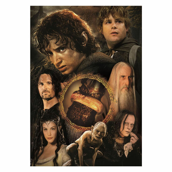 Clementoni Legpuzzel The Lord Of The Rings - 1000st.