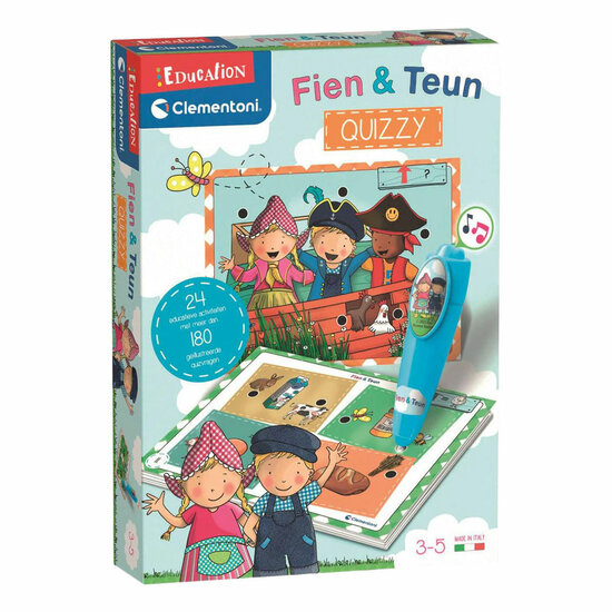Clementoni Education - Leerspel Fien en Teun Quizzy