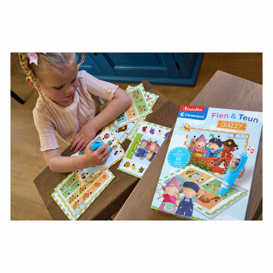 Clementoni Education - Leerspel Fien en Teun Quizzy