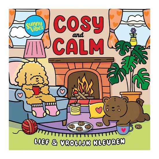 Kleurboek Sunny vibes - Cosy and calm