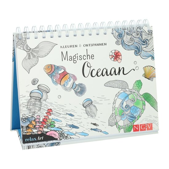 Magische Oceaan kleuren en ontspannen - Kleurboek