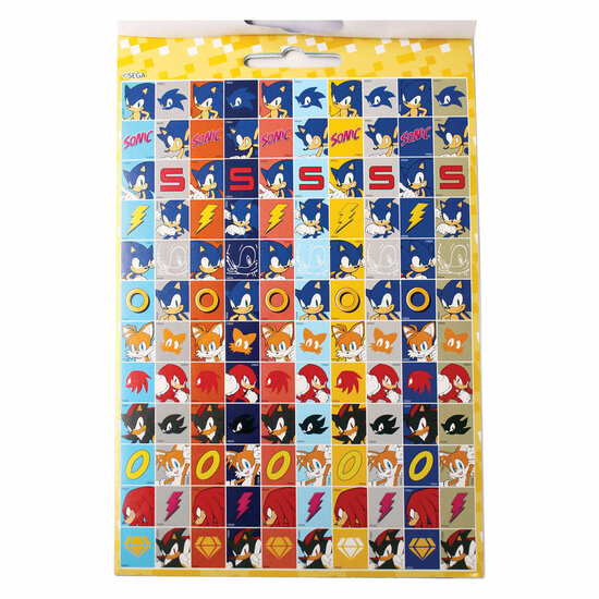 Sonic Stickerboekje - 600 Stickers