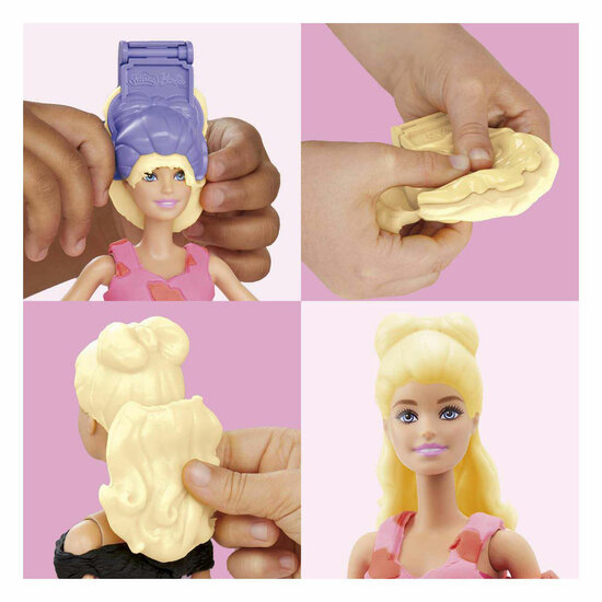 Play-Doh Barbie Designer Fashion Show - 6 Kleipotjes