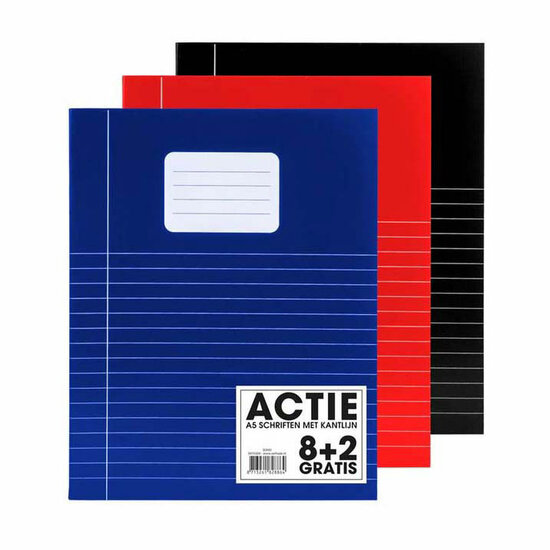 Schrift SOHO Basic A5 Lijn 80 Pagina's 8+2