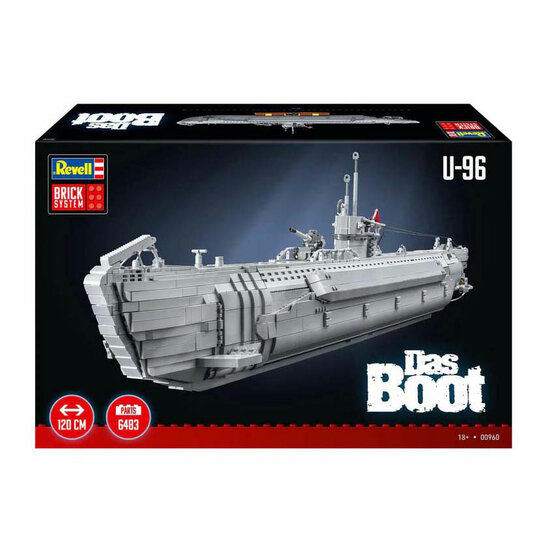 Revell Brick System Bouwblokjes set Das Boot 1:56 - 6483dlg.