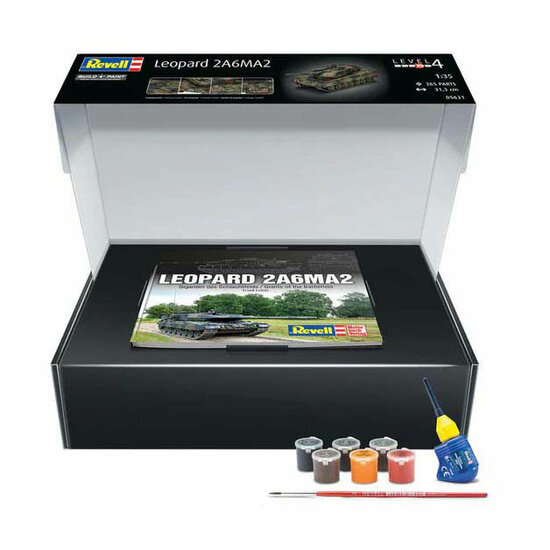 Revell Modelbouwpakket - 70 Years Bundeswehr: Leopard 2 A6A2 1:35 - 265dlg.