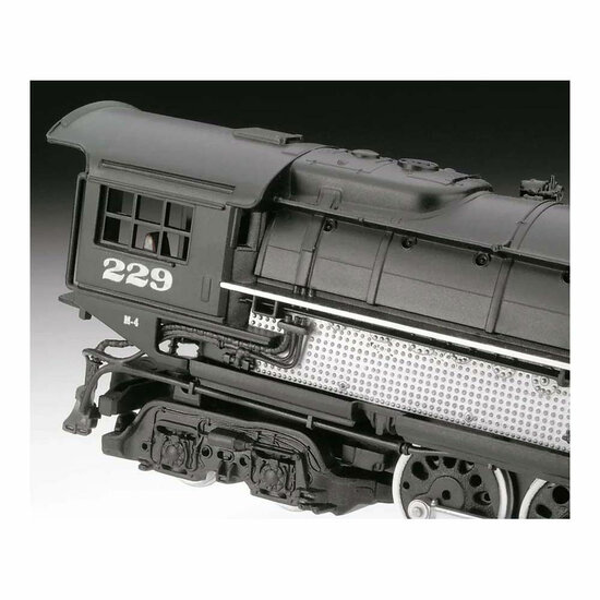 Revell Modelbouwpakket - Big Boy Locomotive 1:87 - 233dlg - Incl. Basiskleuren Verf