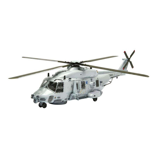 Revell Modelbouwpakket - NH90 NFH "Navy" 1:72 - Incl. Aqua Color Basiskleuren Verf