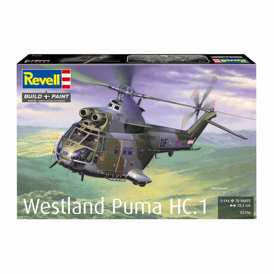 Revell Modelbouwpakket Westland Puma HC.1 1:144 - 70dlg.