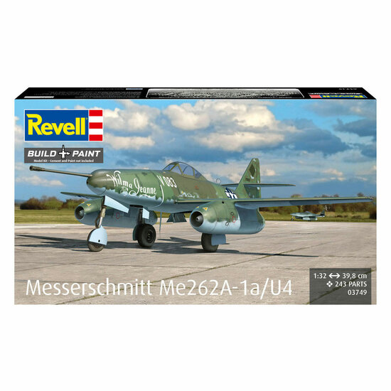 Revell Modelbouwpakket Messerschmitt Me262A-1a/U6 1:32 - 243dlg.