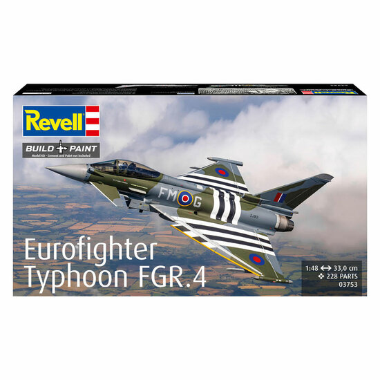 Revell Modelbouwpakket Eurofighter Typhoon FGR.4 1:48 - 228dlg.