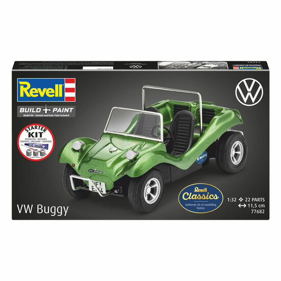 Revell Modelbouwpakket Starter Kit VW Buggy 1:32 - 22dlg.