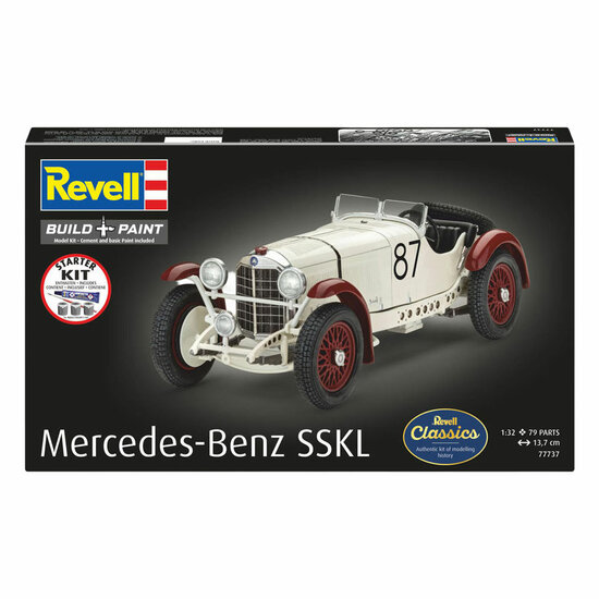 Revell Modelbouwpakket Starter Kit Mercedes-Benz SSKL 1:32 - 79dlg.