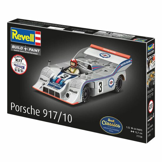 Revell Modelbouwpakket Starter Kit Porsche 917/10 1:32 - 64dlg.
