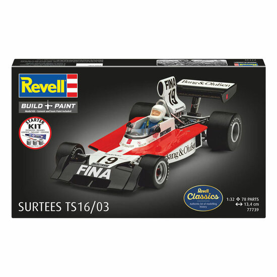 Revell Modelbouwpakket Starter Kit Surtees TS16/03 1:32 - 78dlg.