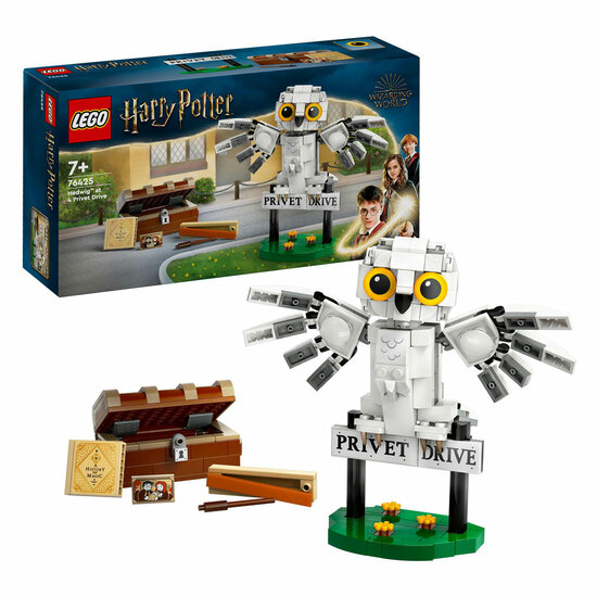 LEGO Harry Potter 76425 Hedwig bij Ligusterlaan