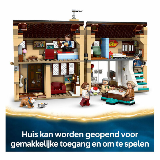 LEGO Harry Potter 76451 Ligusterlaan bezoek van tante Margot