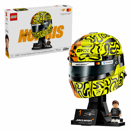 LEGO Editions 43023 McLaren Mastercard Team helm van Lando Norris