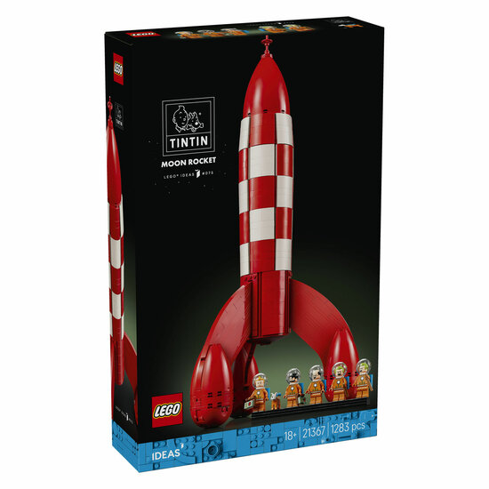 LEGO IDEAS 21367 Tintin Kuifje Maanraket