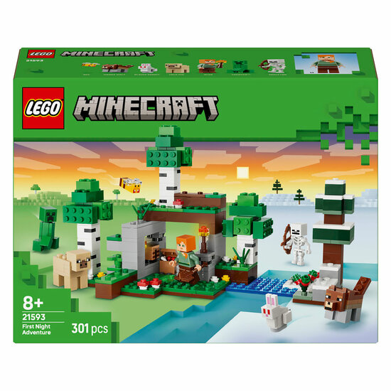 LEGO Minecraft 21593 Eerste Nacht-Avontuur