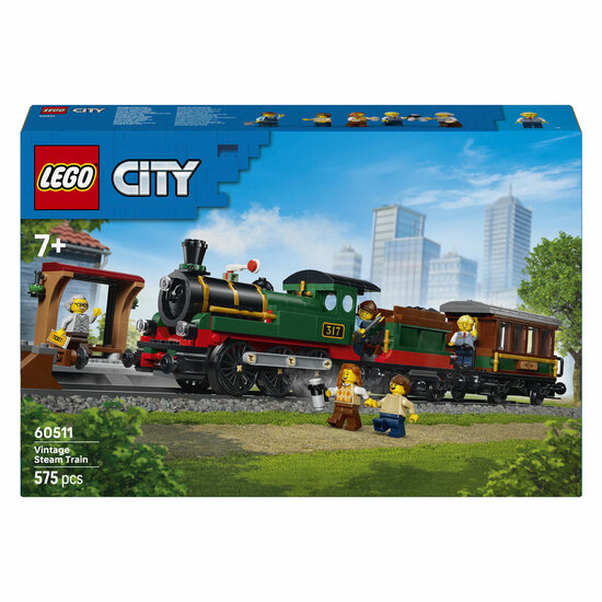 LEGO City 60511 Vintage Stoomtrein