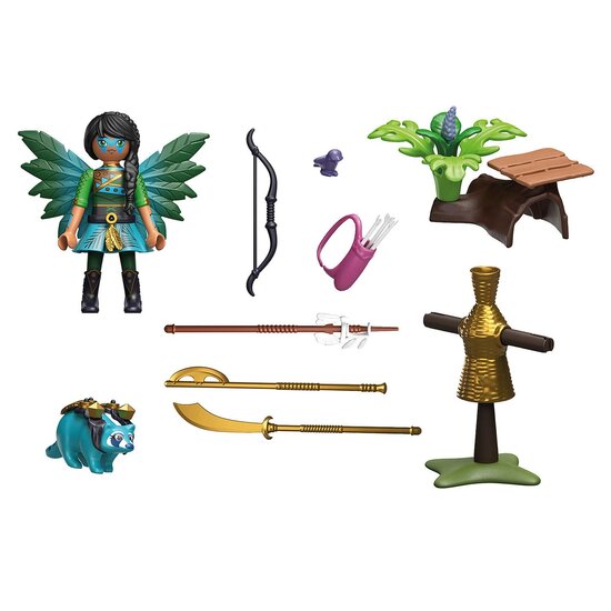 Playmobil Ayuma Starterset Knight Fairy met Wasbeer - 70905