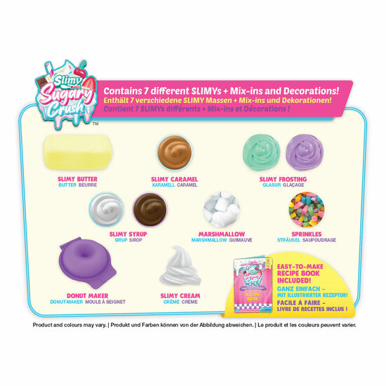 Slimy Sugary Crush Mini Donut Maak je Slijm