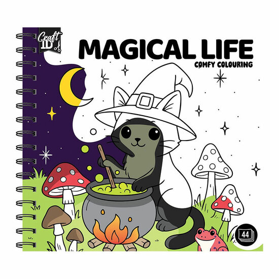 Kleurboek Cute &amp; Comfy - Magical Life