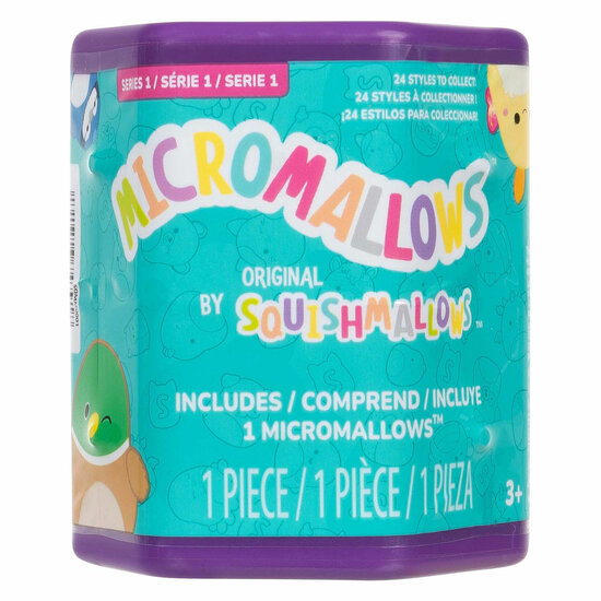 Squishmallows Knuffel Pluche Micromallows - Verrassing Knuffel