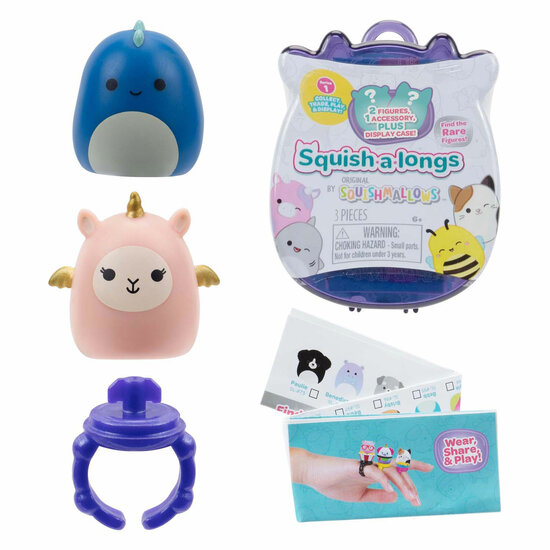 Squishmallows Squish-a-longs Verrassing Speelfiguur