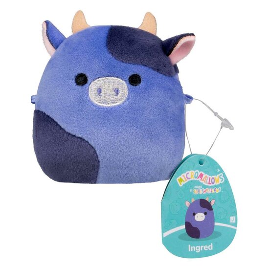 Squishmallows Knuffel Pluche - Micromallows Ingred, Amelie, Daisuke - 3dlg.