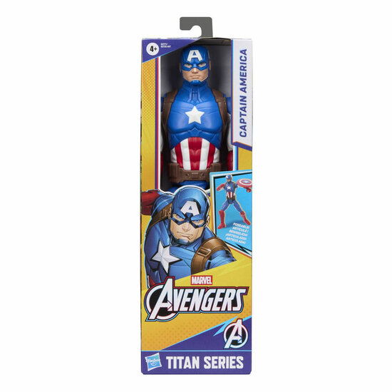 Marvel Avengers Titan Series Captain America Speelfiguur