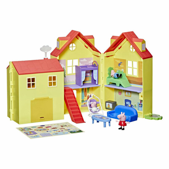 Peppa Pig Peppa's Grote Familiehuis - 16dlg.