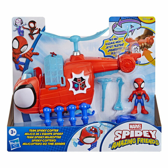 Spidey met Spidey Copter Speelgoedhelicopter