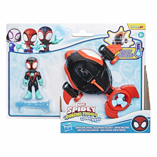 Marvel Spidey and H-A-F Water-Webs Spin Dolfijn Waterspeelgoed