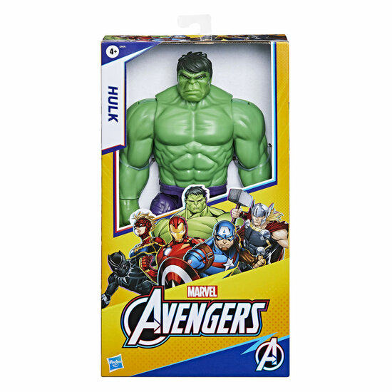 Marvel Avengers Titan Series Hulk Speelfiguur Deluxe - 30cm