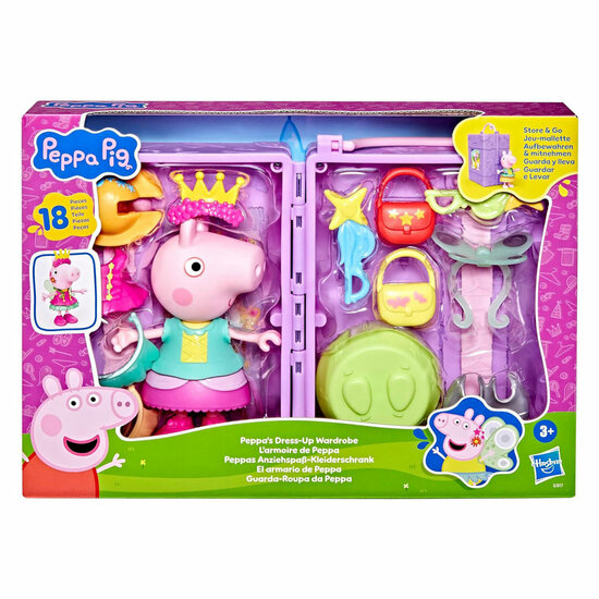 Peppa Pig Kledingkast Speelset