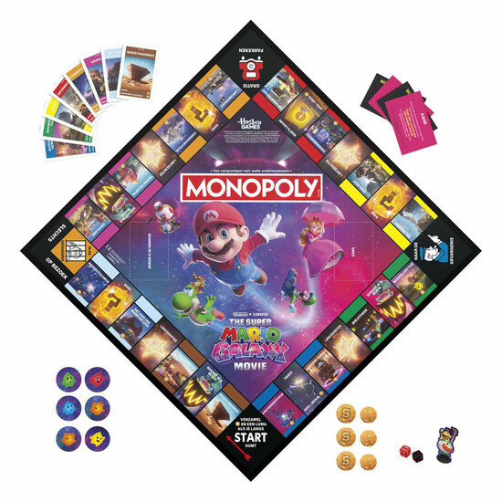 Monopoly: The Super Mario Galaxy Movie Edition NL