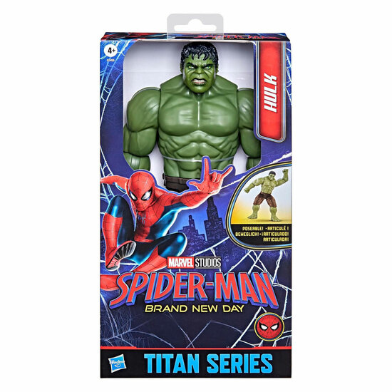 Marvel Spiderman Titan Series Hulk Speelfiguur - 30cm