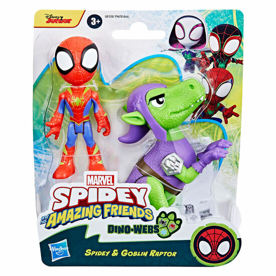 Spidey and his Amazing Friends Hero Dino Webs Speelfiguren