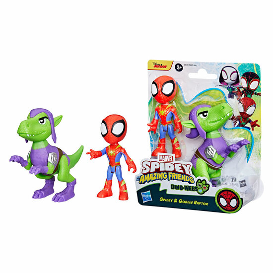 Spidey and his Amazing Friends Hero Dino Webs Speelfiguren
