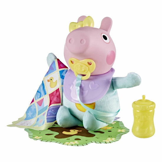 Peppa Pig Knuffel Evie met Accessoires
