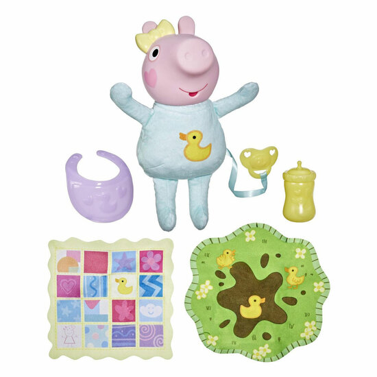 Peppa Pig Knuffel Evie met Accessoires