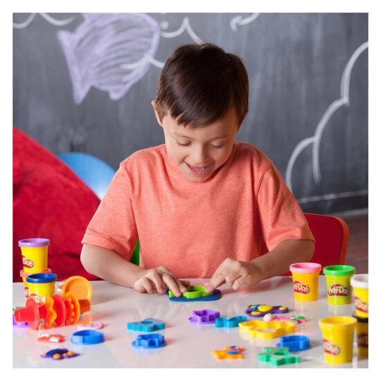 Play-Doh Toolkit met +30 Onderdelen &amp; 10 Kleipotjes